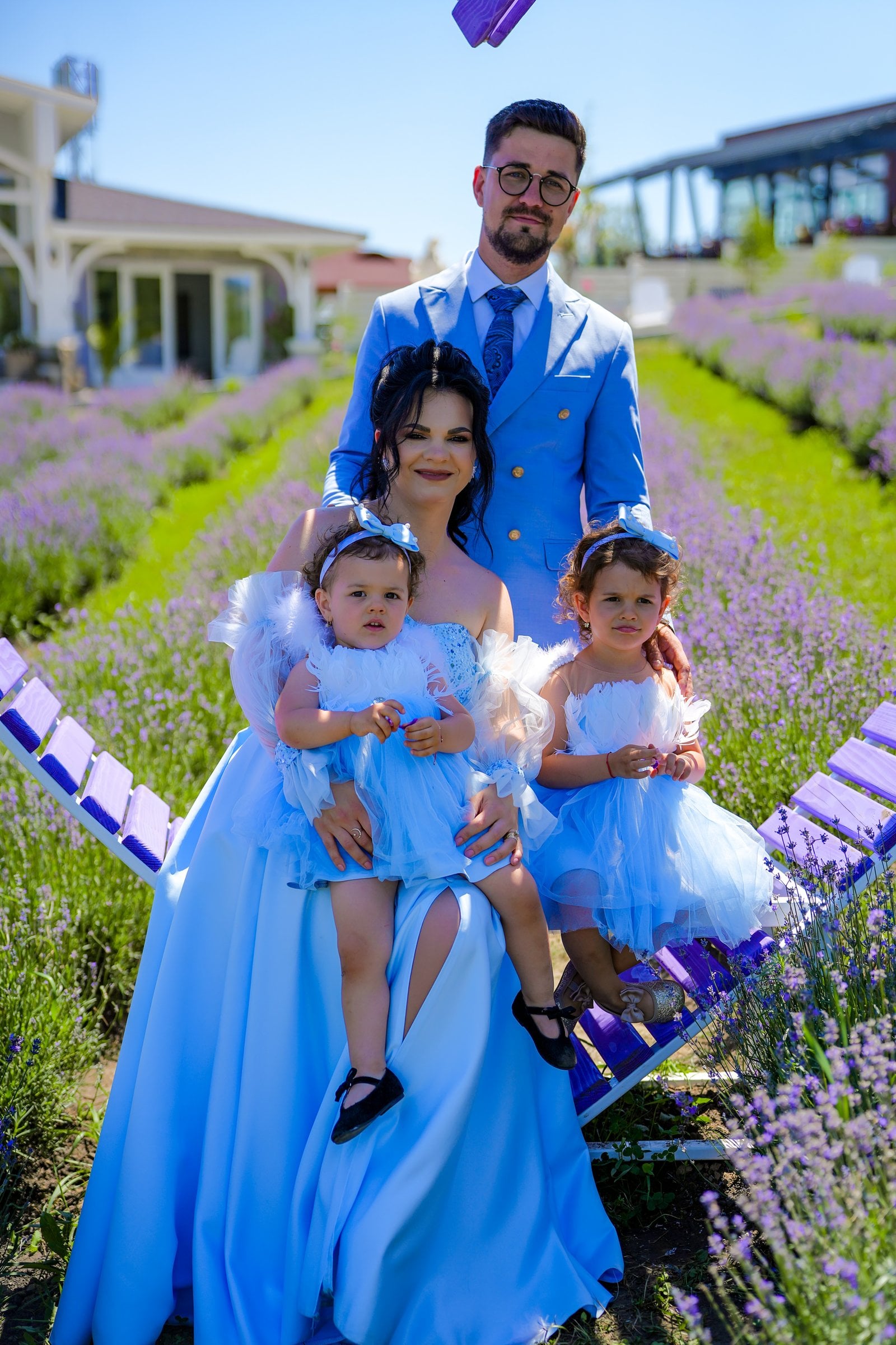 Familie Fotoshooting – Familie im Lavendelfeld