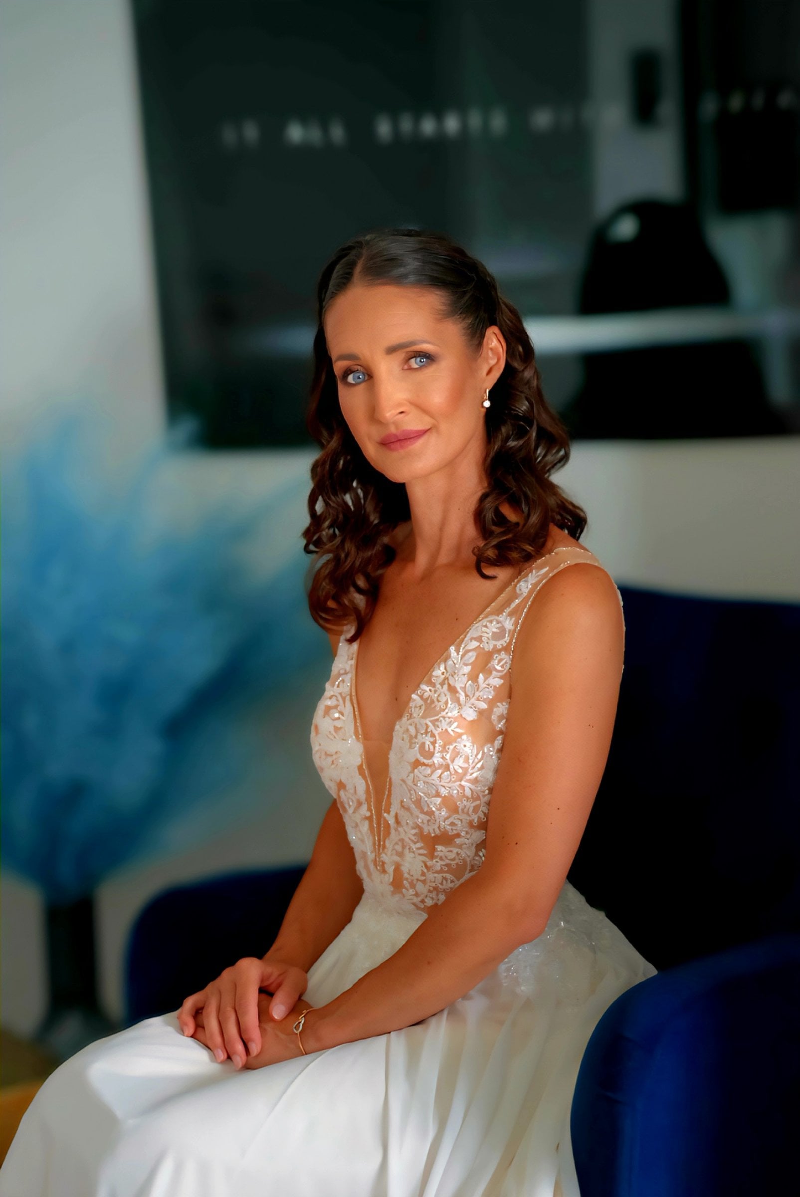 Hochzeit Fotoshooting – Brautporträt
